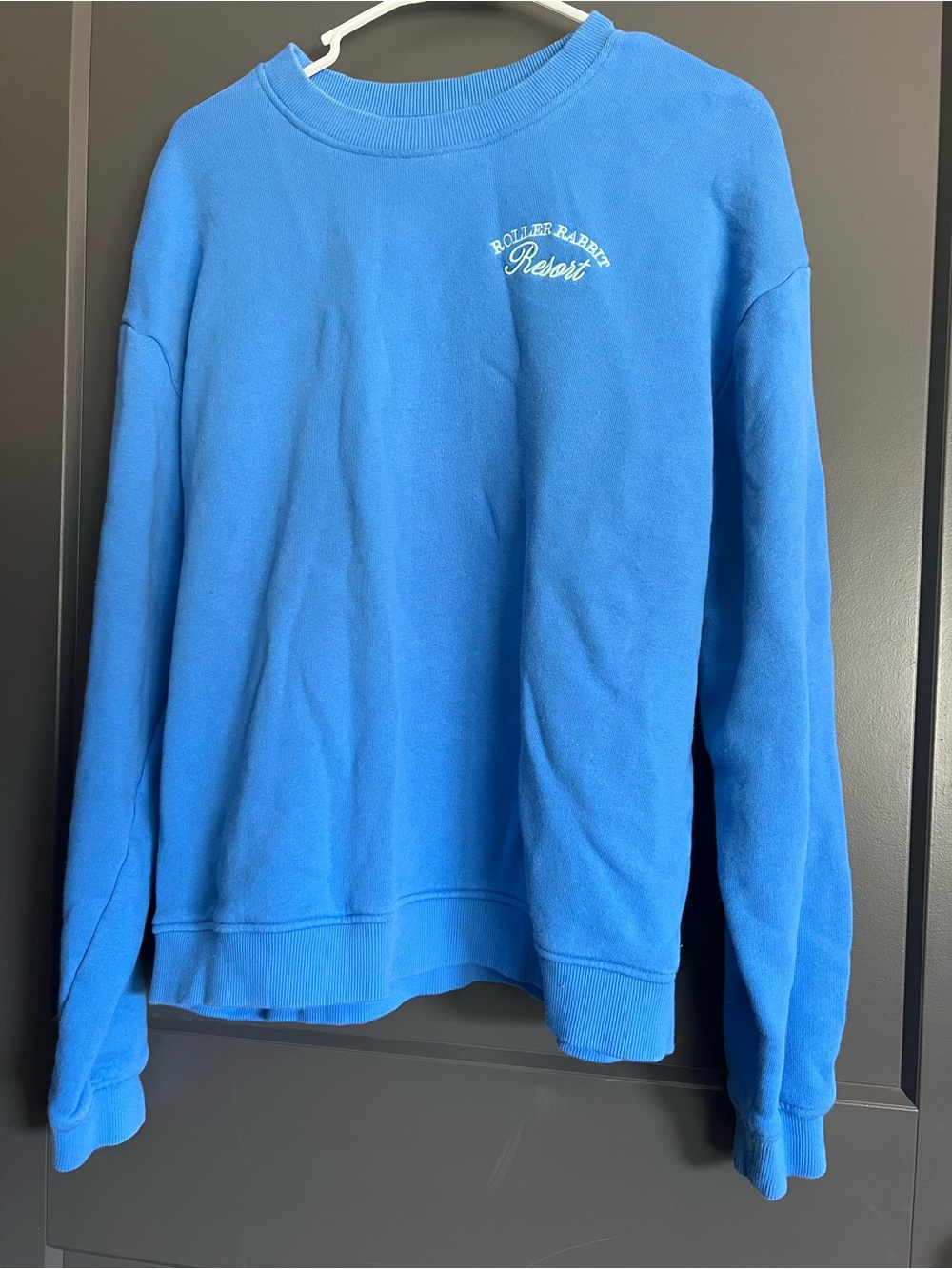 Roller Rabbit Bright Blue Pullover Sweatshirt - Picture 2 of 5